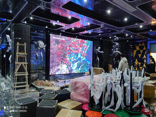 和静室内P2.5全彩显示屏